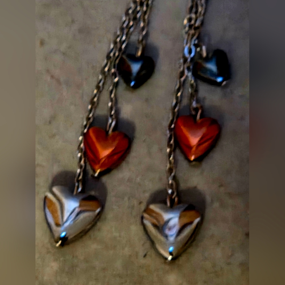 Earrings Harriet Avenue Hearts & Chains